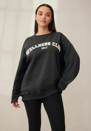 WELLNESS CLUB - Sweatshirt - black