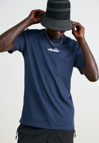 Ellesse OLLIO 2 PACK - T-shirts basic - navy