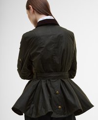 Barbour BARBOUR X ERDEM CONSTANCE WAX JACKET - Nyári dzseki - archive olive/ancient black floral