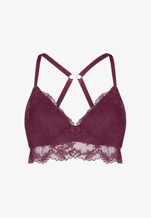 Hunkemöller, HUNKEMÖLLER PADDED NON-WIRED BRA NAOMI - Bustier - red