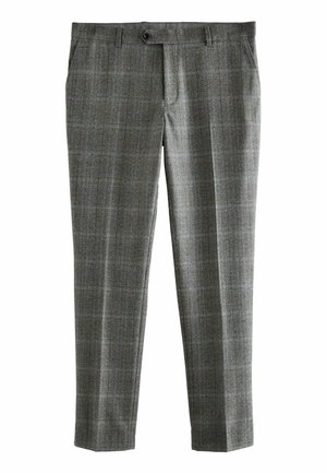 CHECK REGULAR FIT - Pantalon de costume - grey