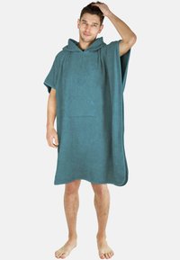 Normani Bademantel - petrol