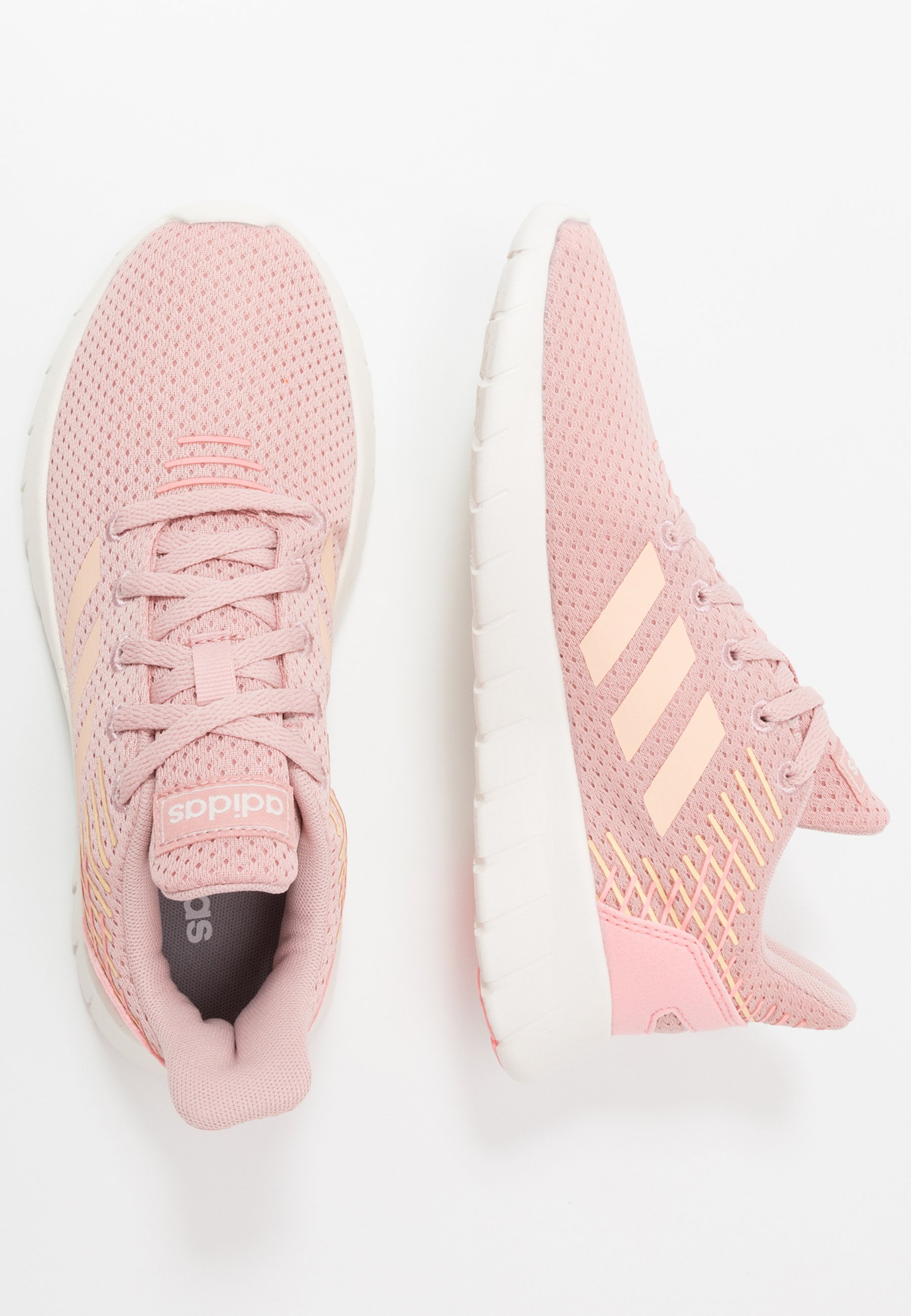adidas Performance DURAMO 9 - Nøytrale løpesko - dash grey/pink spice/footwear white adidas Performance DURAMO 9 - Nøytrale løpesko - dash grey/pink spice/footwear white