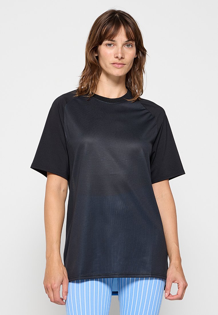 Head T-shirt print zwart Head T-shirt print zwart