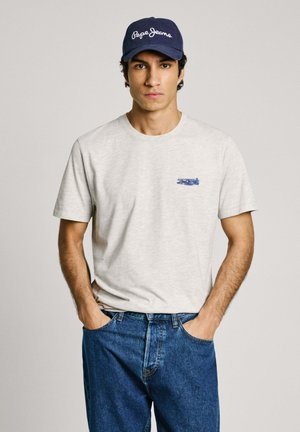 Pepe Jeans CREW NECK - Basic T-shirt - light grey marl