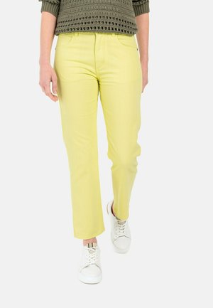 camel active POCKET - Straight leg jeans - light lemongrass