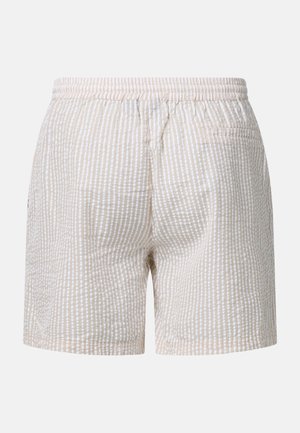 Seaside, DYLAN SEERSUCKER SHORTS - Σορτς - beige stripe