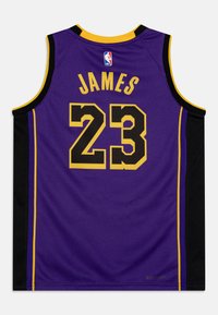 Nike Performance NBA LOS ANGELES LAKERS LEBRON JAMES BOYS STATEMENT PLAYER UNISEX - Equipación de clubes - black