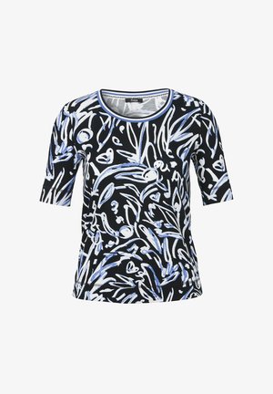 frapp, Print T-shirt - dunkelblau