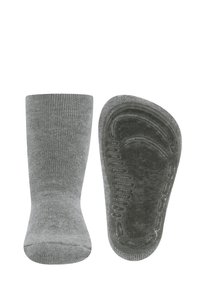 Ewers STOPPER 2ER-SET UNI - Socken - grau anthrazit