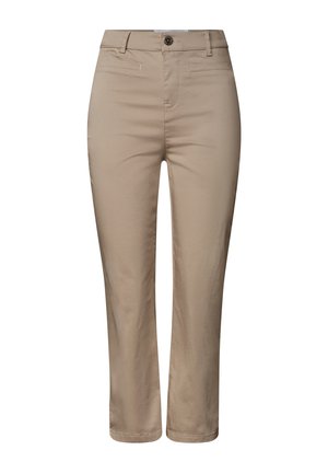 Street One, 3/4 FLARED LEG HOSE IM CASUAL FIT - Pantalon classique - safari beige
