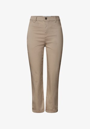 Street One, 3/4 FLARED LEG HOSE IM CASUAL FIT - Pantalon classique - safari beige