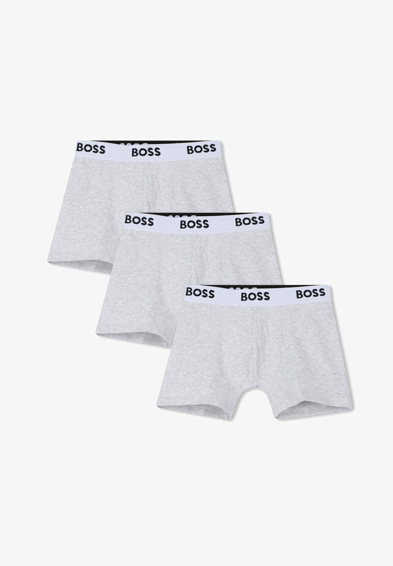 BOSS Kidswear 3 PACK - Calças - chine grey