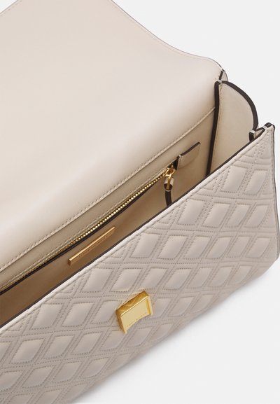 Tory Burch FLEMING CONVERTIBLE SHOULDER BAG - Cross body bag - new cream