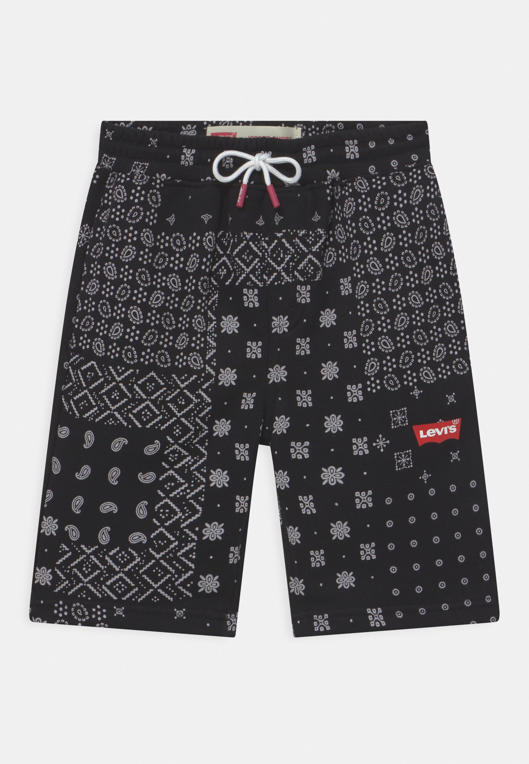 Levi's® LOGO - Shorts - black/white/nero - Zalando.it