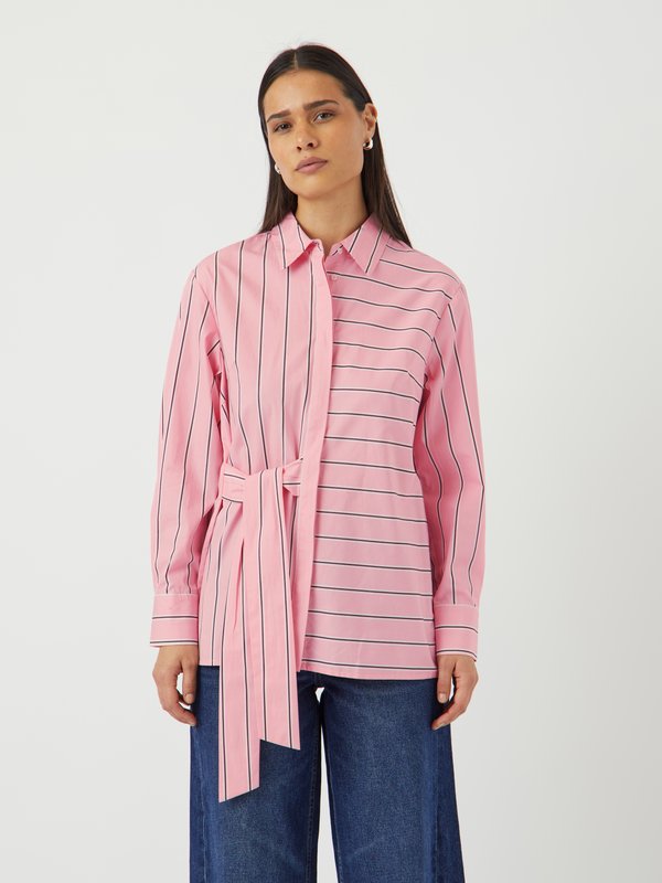 YASMIVU SHIRT - Button-down blouse - dianthus