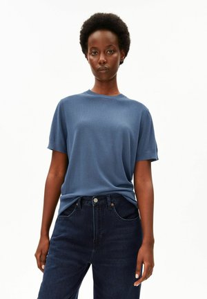 ARMEDANGELS, ARMEDANGELS FINE KNIT - T-shirt imprimé - dusty moon