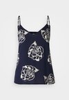 VMEASY SINGLET V NECK - Μπλούζα - navy