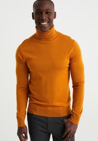 WE Fashion THE MERINO KNIT - Džemperis - yellow