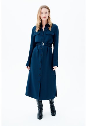 CAROLL  - Shirt dress - bleu petrole