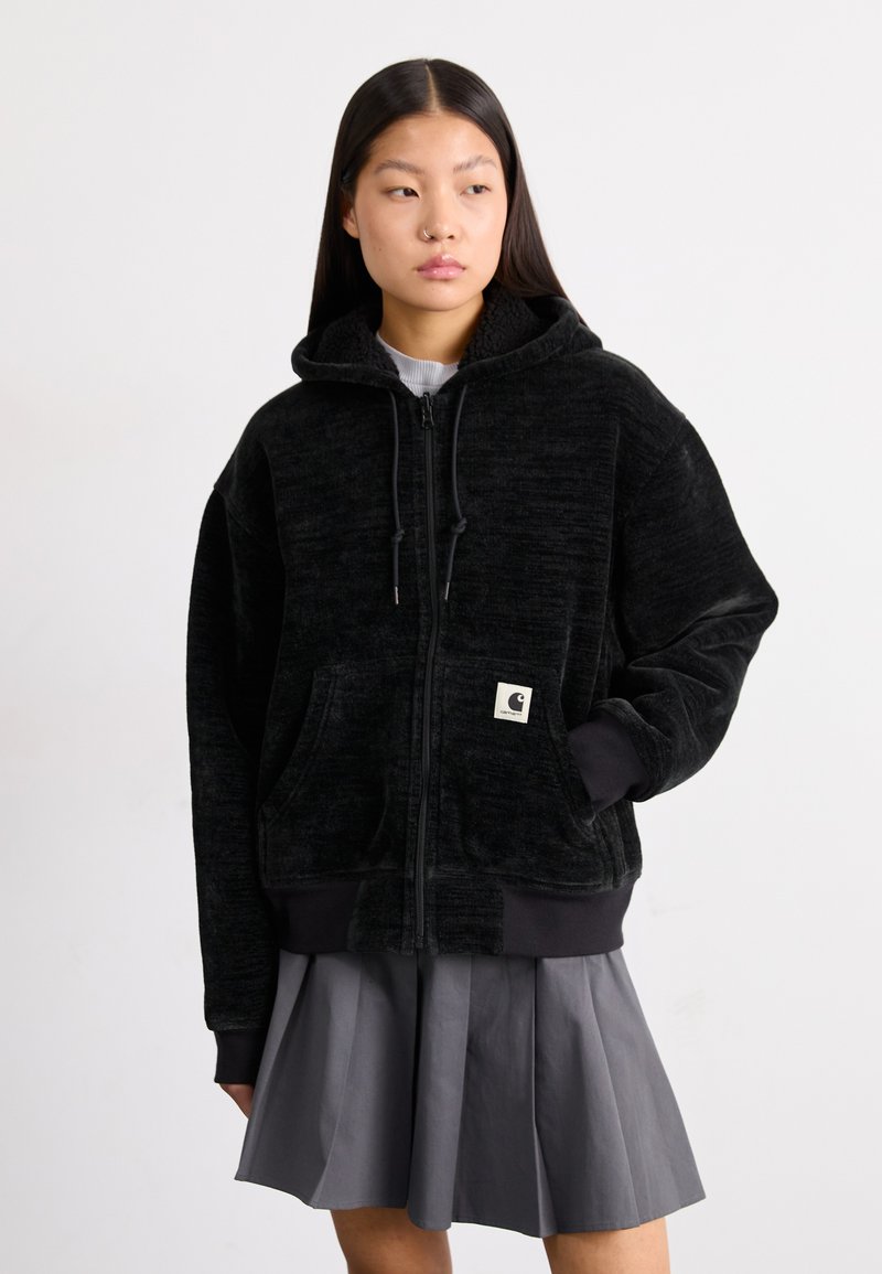 Carhartt WIP ACTIVE JACKET - Sudadera con cremallera - black