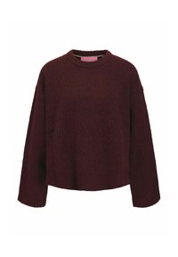 JXSIGGA DIVERSE CREW NECK  - Jumper - cabernet