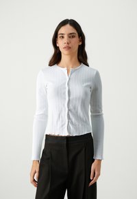 Samsøe Samsøe SAJUNI CARDIGAN - Neuletakki - white