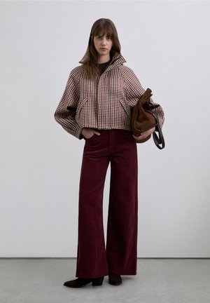 Scalpers CHOUSSY  - Jas - burgundy check