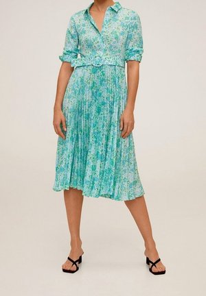 Mango Abito a camicia - blue