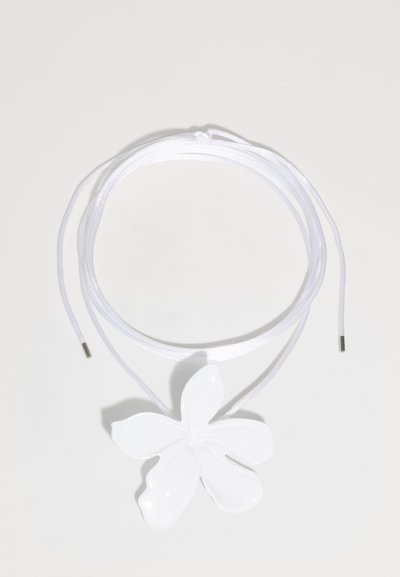 HUGO KREIT FLORAL LACET - Colier - white