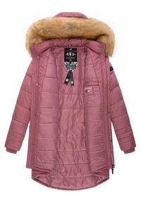 Navahoo PAPAYA - Winter coat - dark rose