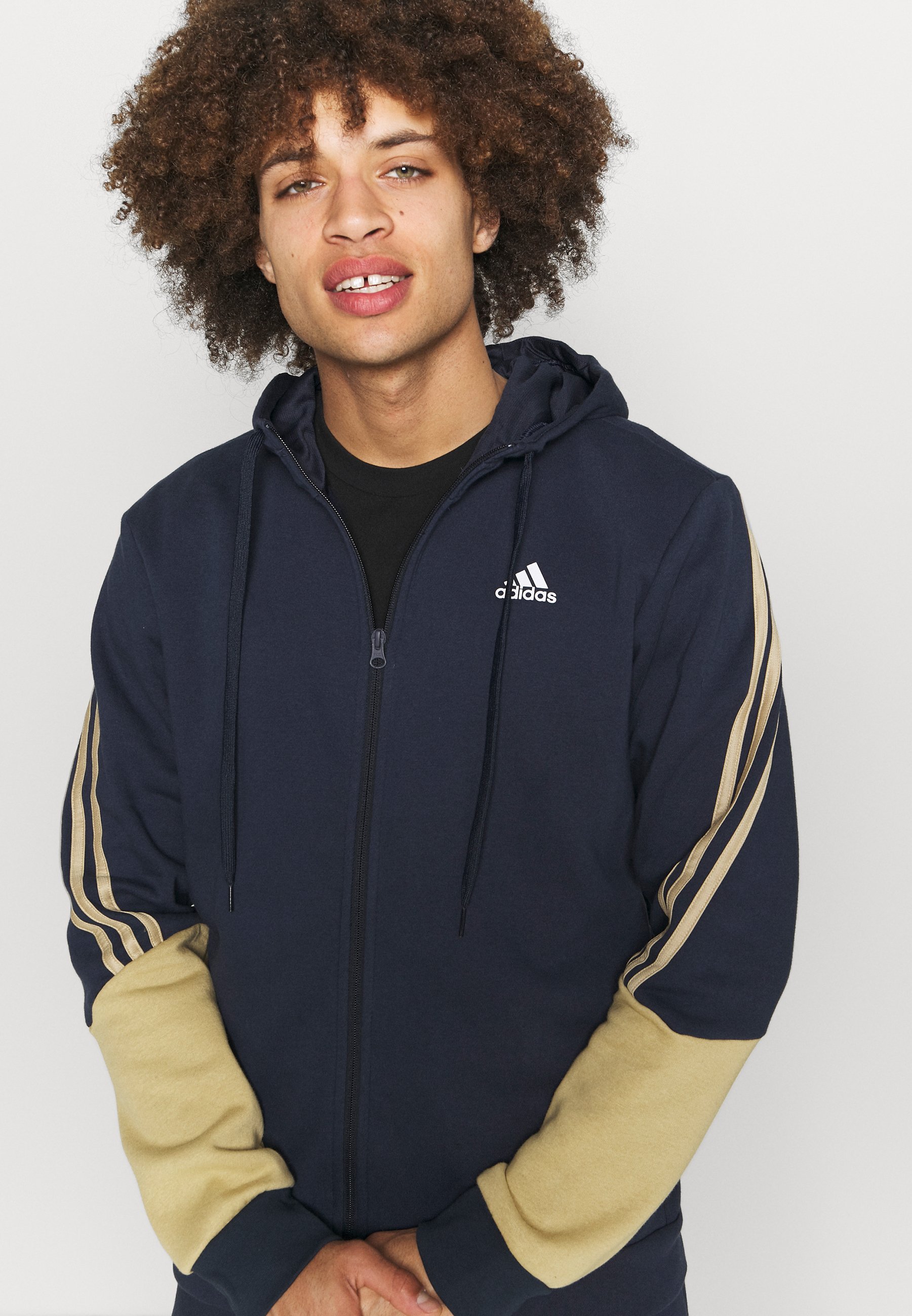 beige adidas tracksuit 
