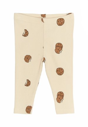 BRYAN - Leggings - gardenia aop