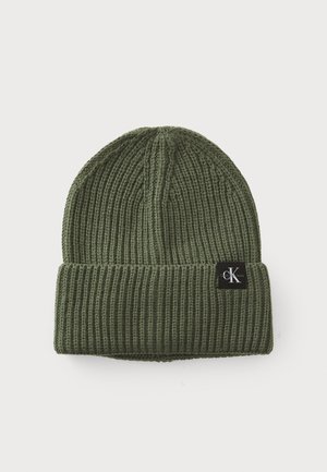 MONOGRAM BEANIE UNISEX - Muts - thyme
