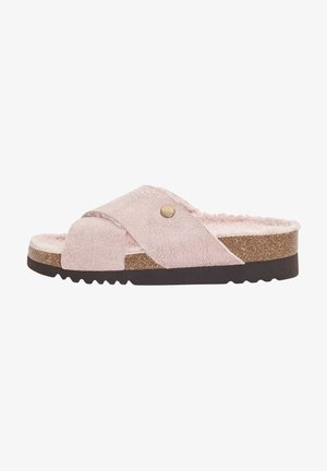 Scholl Ines Sandali Donna – Mulo In Pelle, Faitato E Prodotto In Italia, Lettino Ergonomico, Stile Anni '70