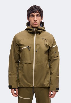 Peak Performance, ALPINE GORE-TEX 3L JACKET - Яке за сноуборд - meadow moss