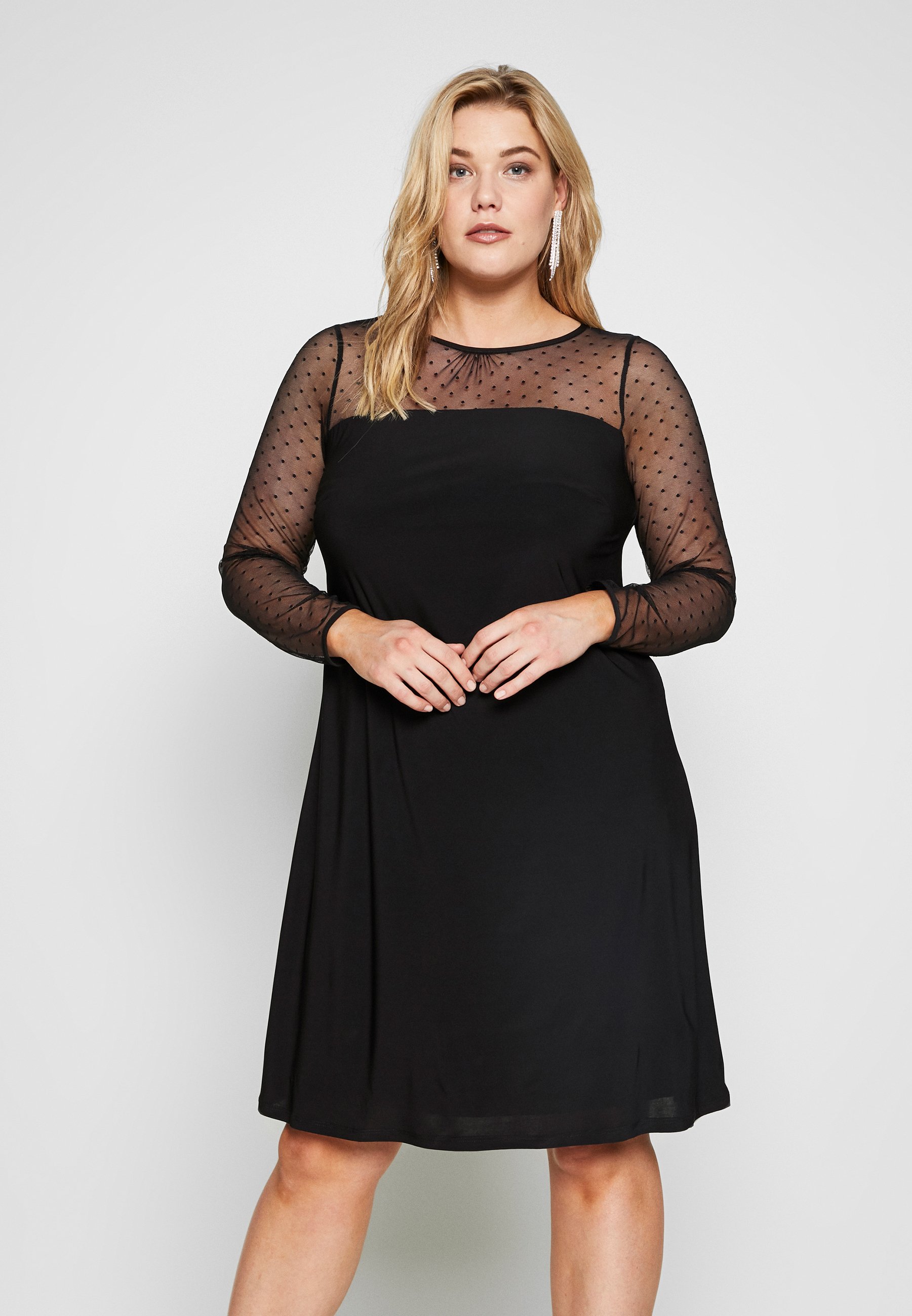 evans swing dress