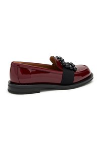 Frau Shoes GLOSSY WITH ACCESSORY - Scarpe senza lacci - burgundy