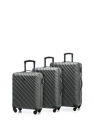 LUGGAGE SET FROM ABS - Luggage set - schwarz