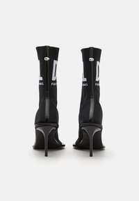 Diesel D-TONA HEEL SOCK - Botas - black