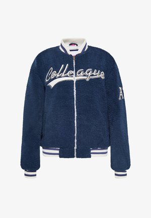 Jachetă din fleece - marine