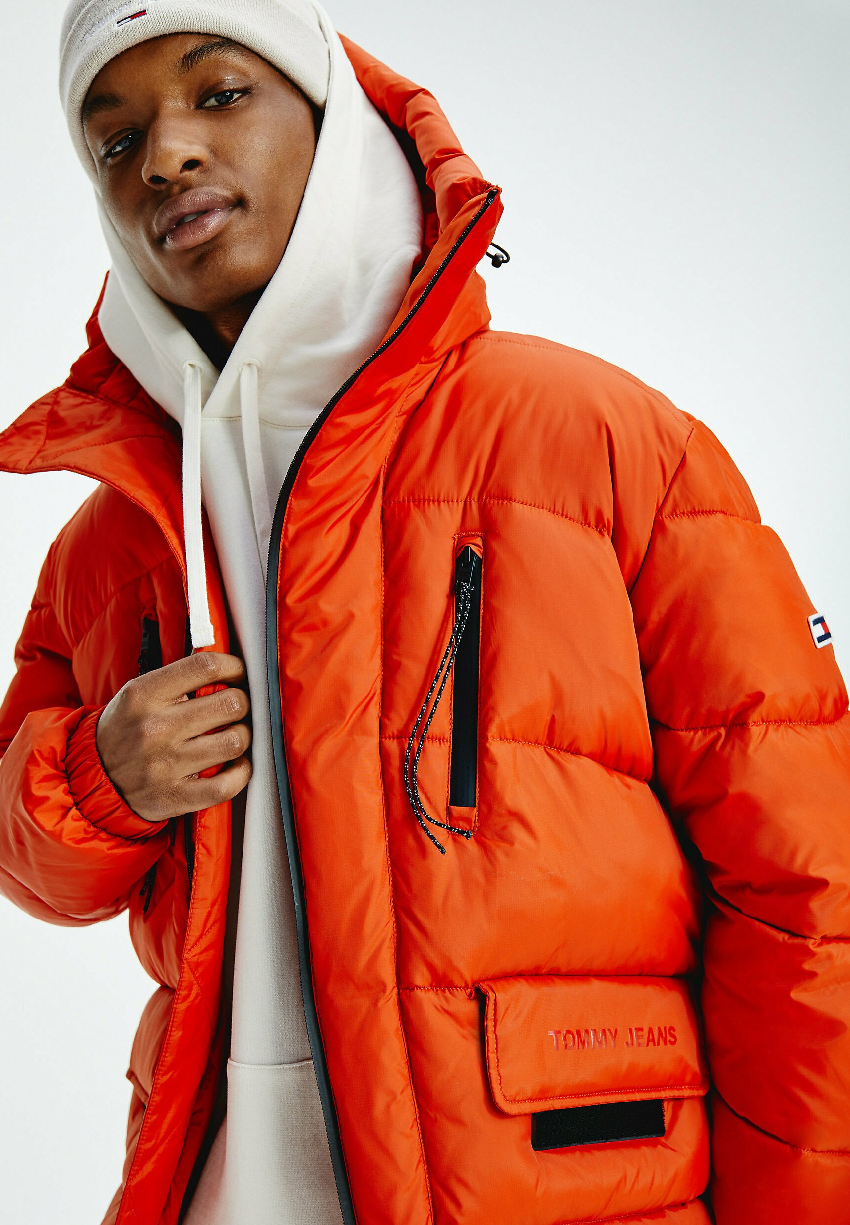 Tommy Jeans Giacca invernale - orange spice/arancione - Zalando.it