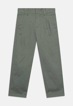 CEREMONY STRAIGHT LEG - Chinos - meteor green