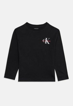 Calvin Klein Jeans, SMALL CHEST MONOLOGO UNISEX - T-shirt à manches longues - black