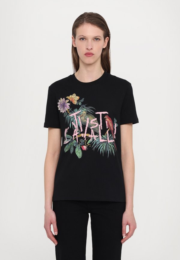 LOGO FLOWER - Print T-shirt