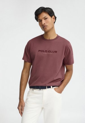 Polo Club ESTABLISHED MINIMAL TITLE - T-Shirt print - rose wine