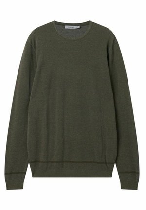 Top a tinta unita da donna, caldo, a girocollo, a maniche lunghe, con bottoni, camicia in maglia, casual, tinta unita, con bottoni, bianco, M
