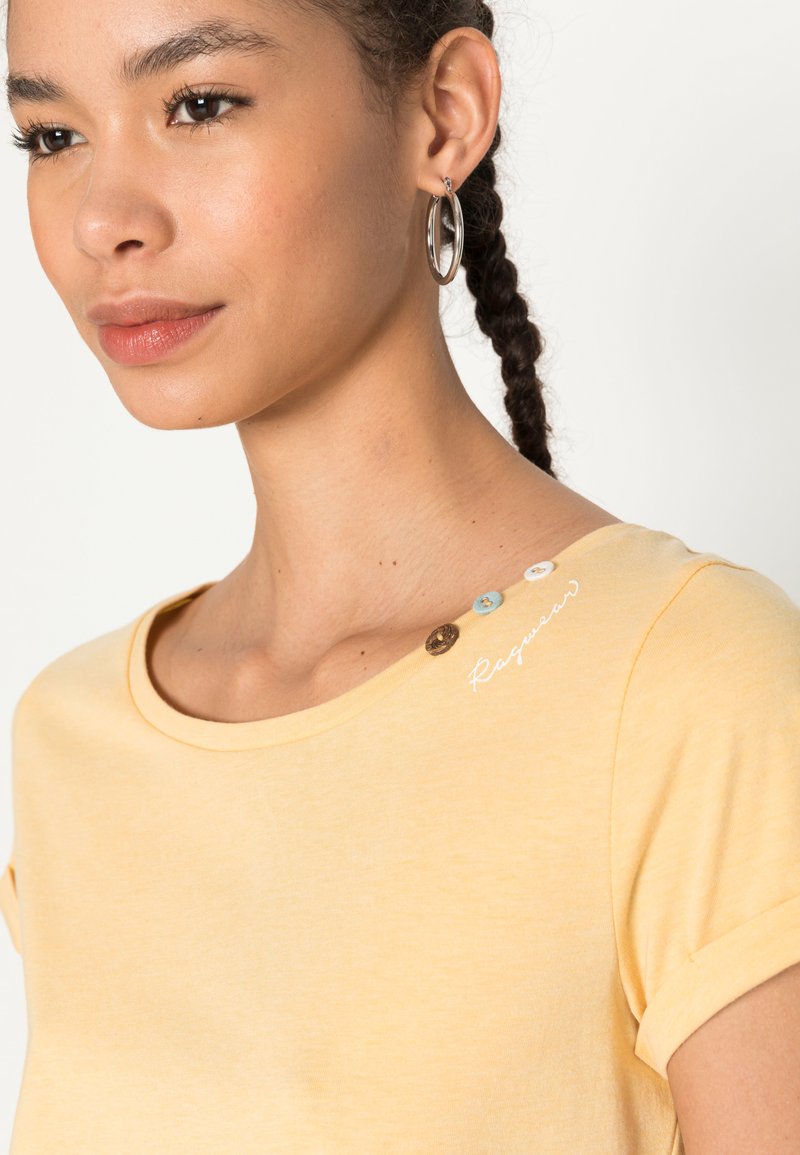 Damen T-Shirts | Ragwear FLORAH T-Shirt basic cream/offwhite - OE06090 Damen T-Shirts | Ragwear FLORAH T-Shirt basic cream/offwhite - OE06090