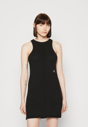 TANK DRESS - Robe pull - black