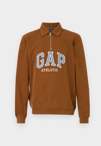 COLLEGE LOGO - Sweatshirt - bright brown